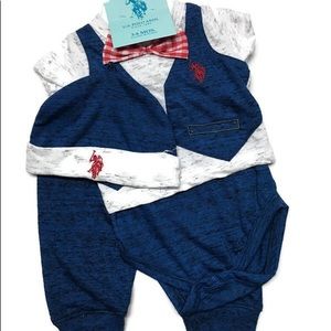 3 Piece US Polo Asan Set
